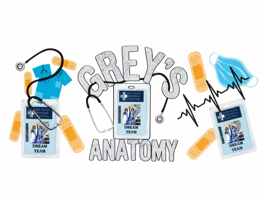Grey’s Anatomy (2) Tumbler Wrap #297
