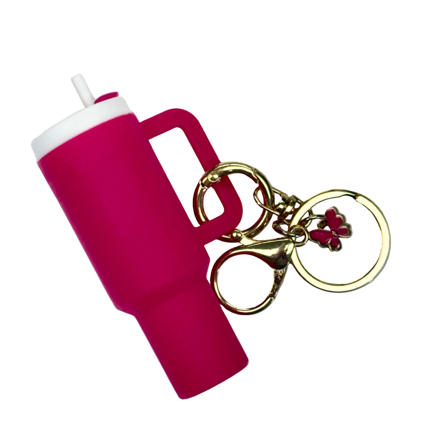 Mini Tumbler (chapstick holder) Keychains