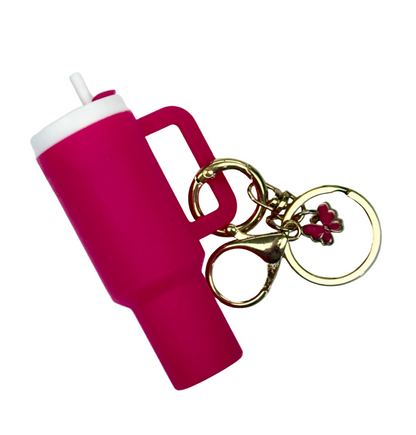 Mini Tumbler (chapstick holder) Keychains