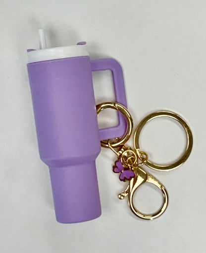 Mini Tumbler (chapstick holder) Keychains
