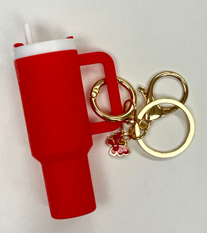 Mini Tumbler (chapstick holder) Keychains
