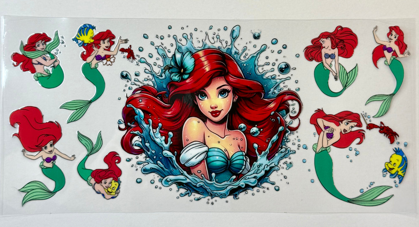 Ariel Tumbler Wrap #119