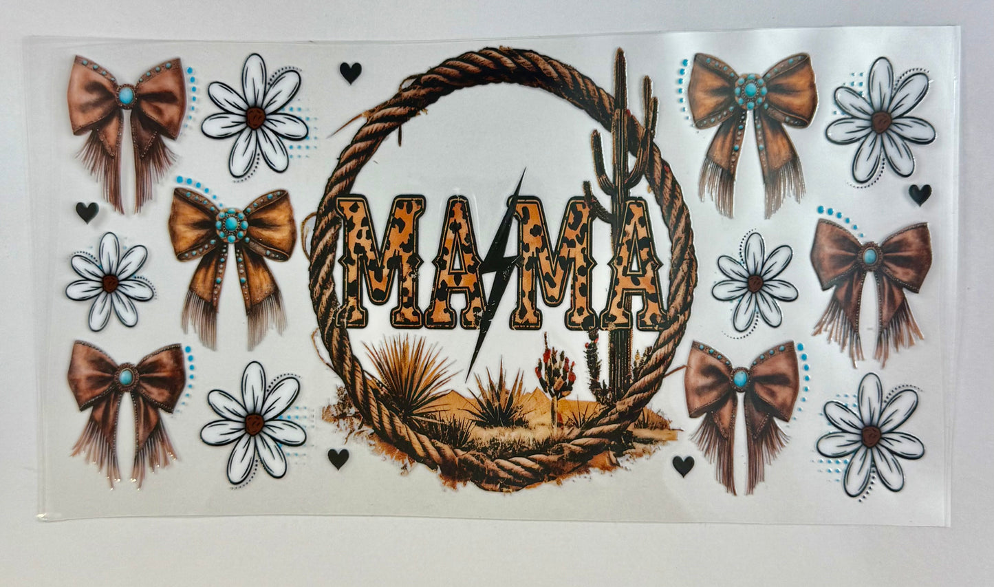 Western Mama Tumbler Wrap #226