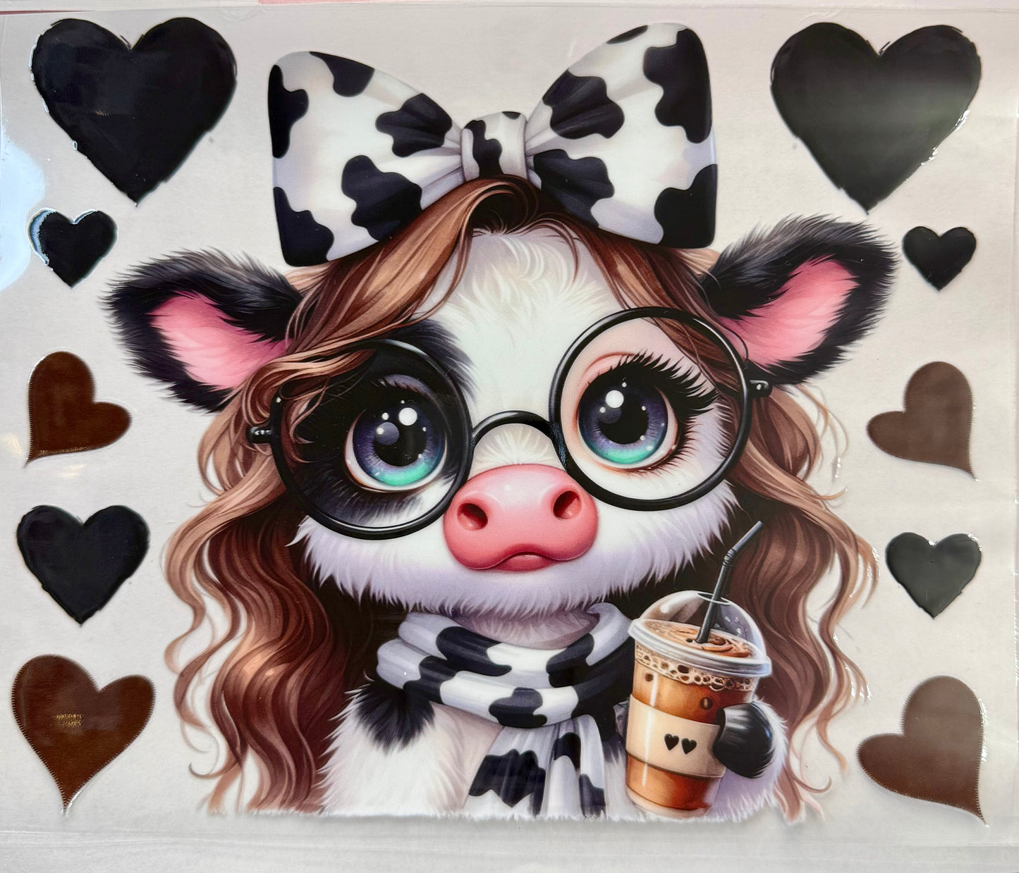 Highland Cow Tumbler Wrap #158
