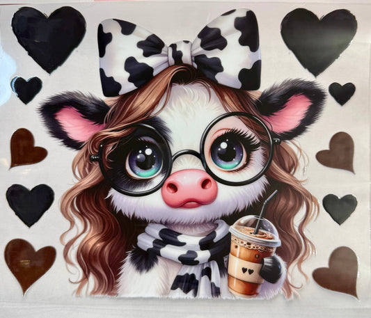 Highland Cow Tumbler Wrap #158