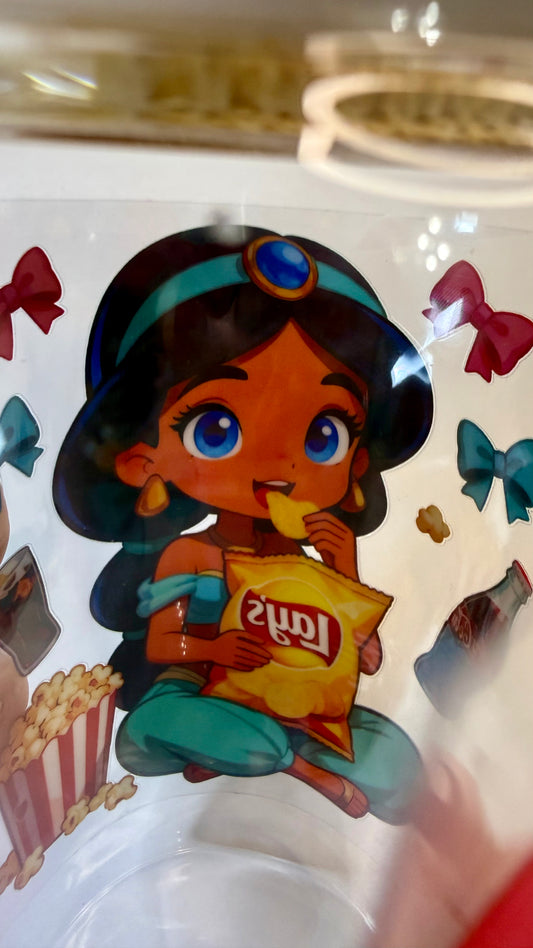 Jasmin Snacks and Bows Tumbler Wrap #189