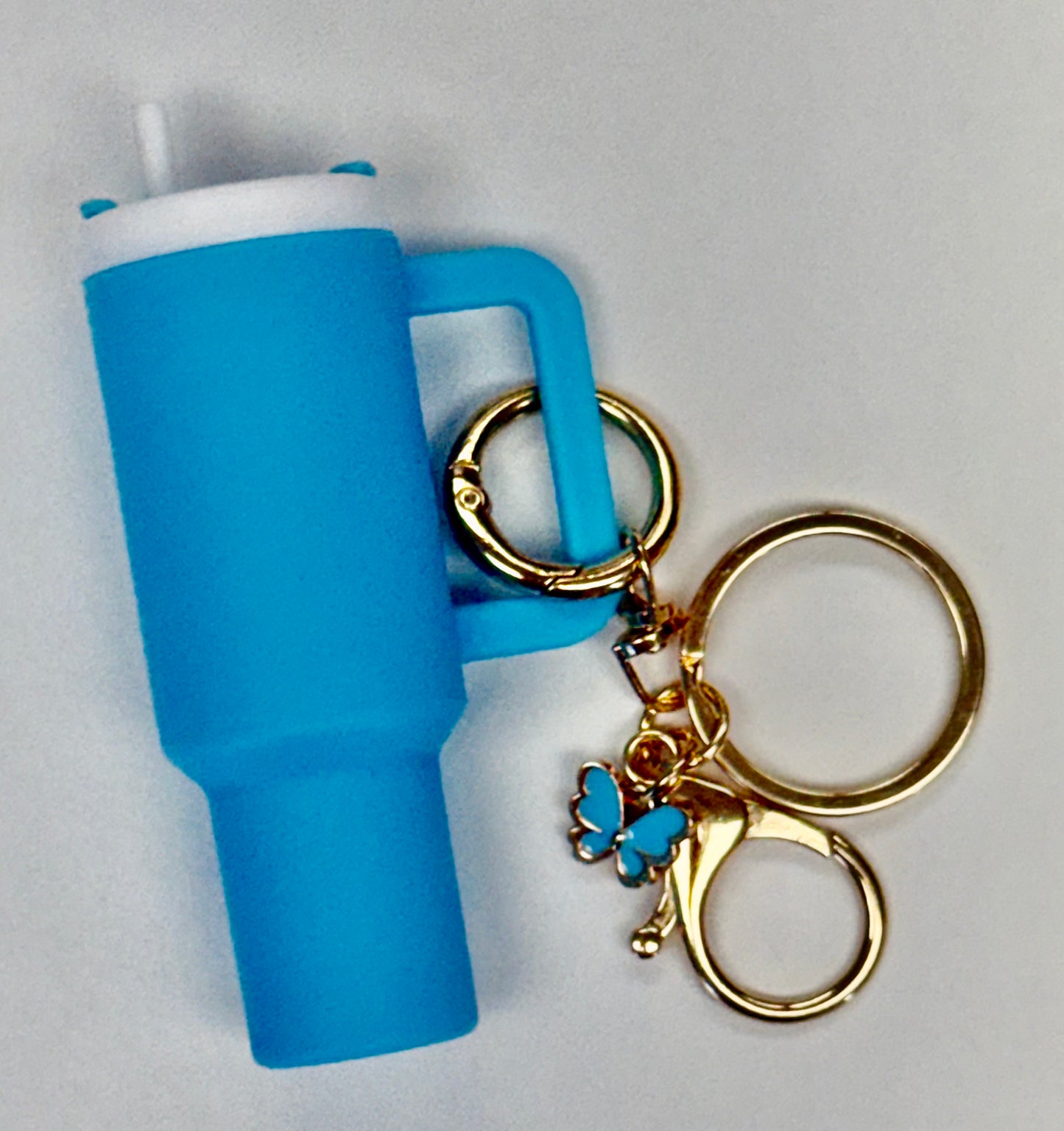 Mini Tumbler (chapstick holder) Keychains