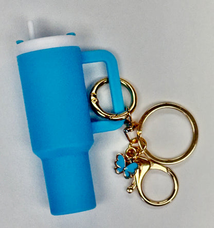 Mini Tumbler (chapstick holder) Keychains