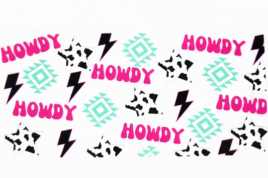 Howdy Tumbler Wrap #255