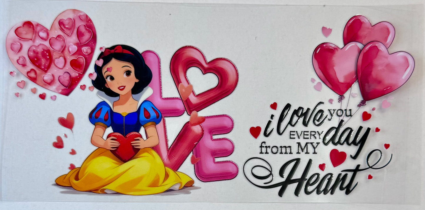 Snow White Tumbler Wrap #178