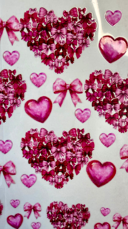 Heart 40 oz Tumbler Wrap #187
