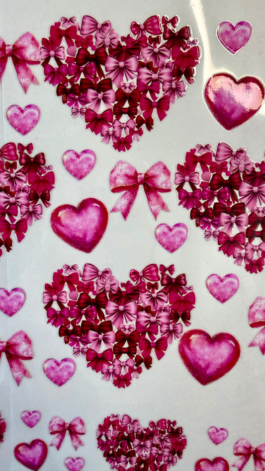 Heart 40 oz Tumbler Wrap #187