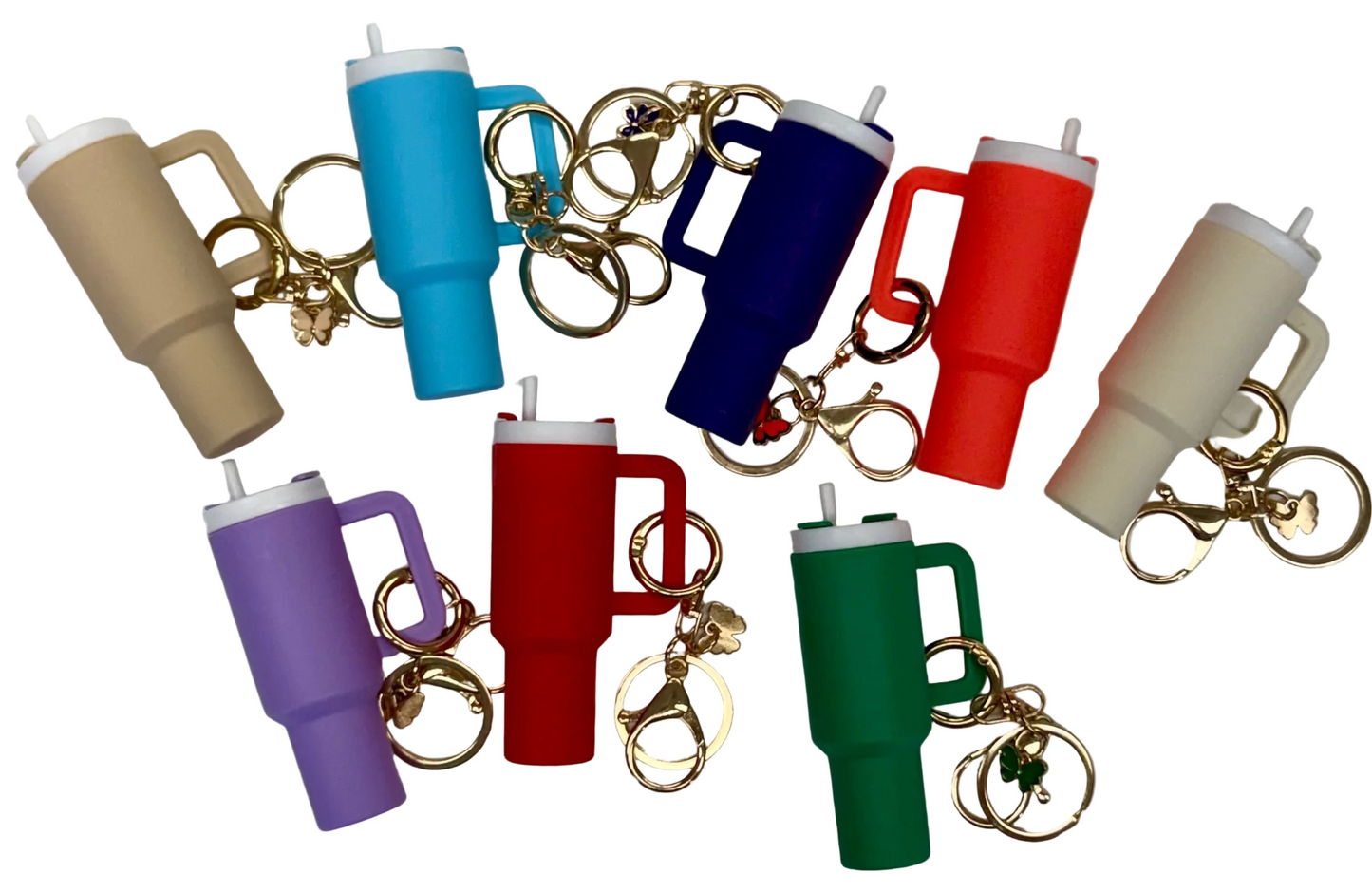 Mini Tumbler (chapstick holder) Keychains