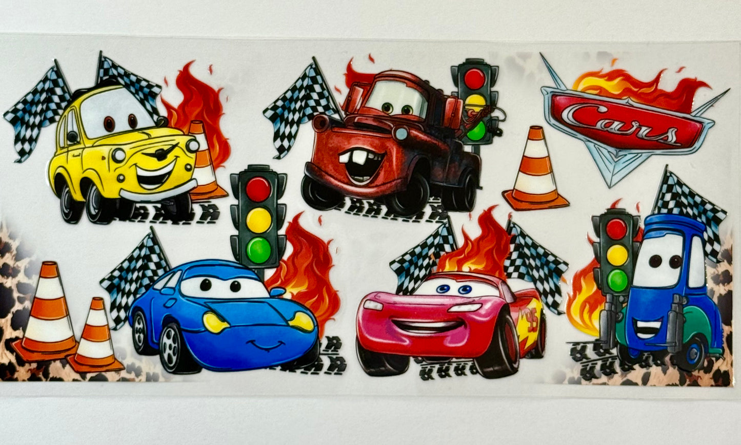 Cars Tumbler Wrap #115