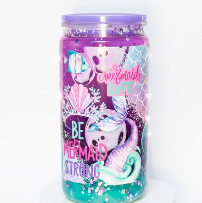 Mermaid 16 oz triple lava / Ready To Ship #20