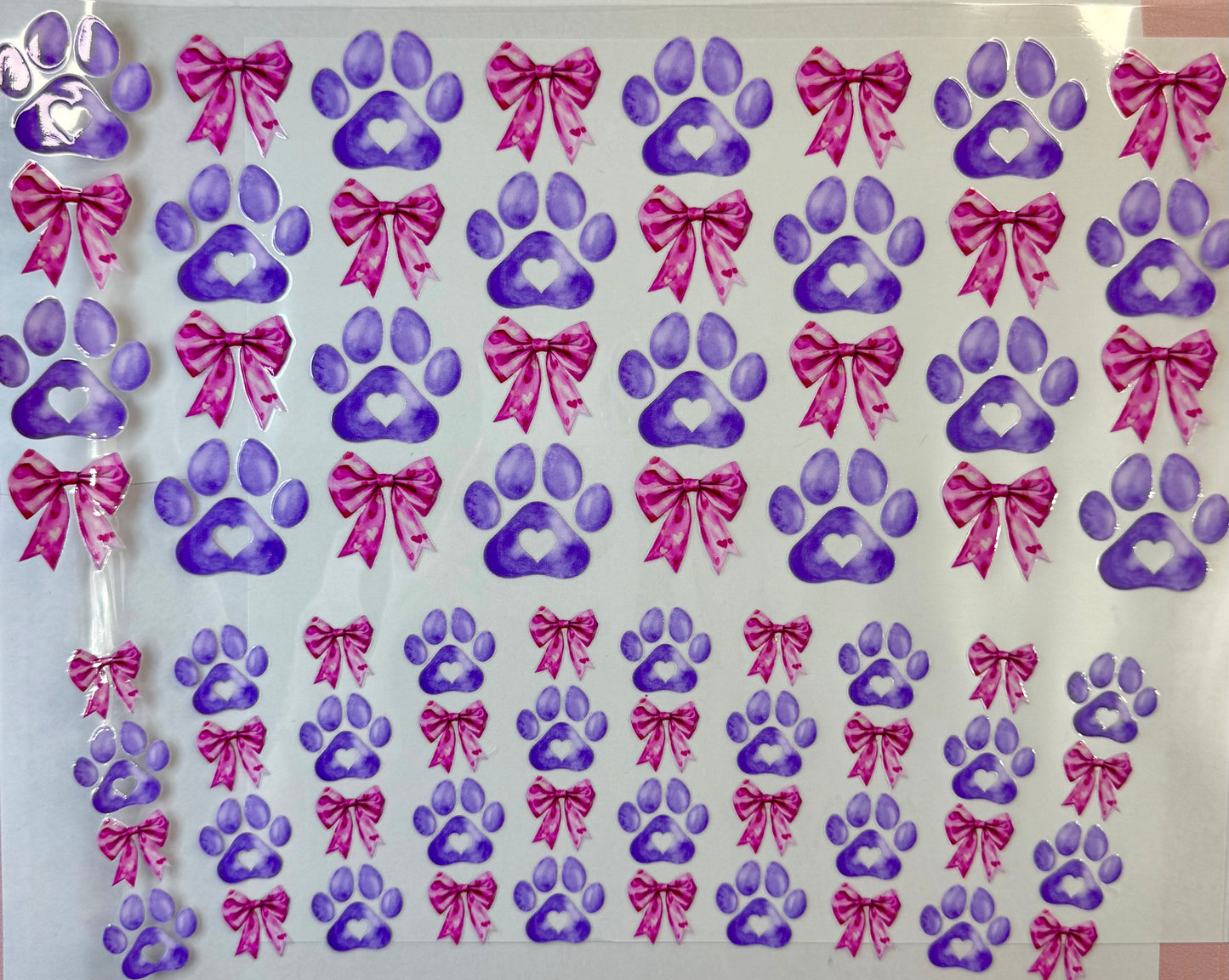 Paws & Bows Tumbler Wrap #195