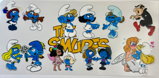 Smurfs Tumbler Wrap #138