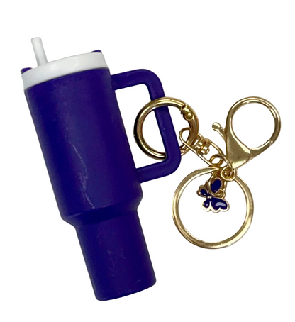 Mini Tumbler (chapstick holder) Keychains