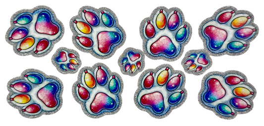 Paws Tumbler Wrap #184
