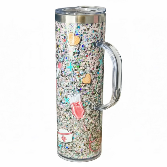 Coffee Scrubs and rubber gloves 20 oz. Stainless steel / Ready To Ship #1