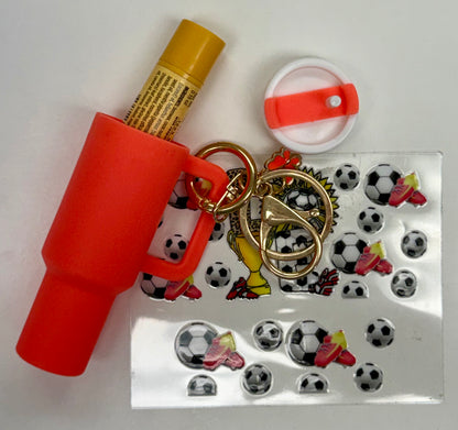 Mini Tumbler (chapstick holder) Keychains