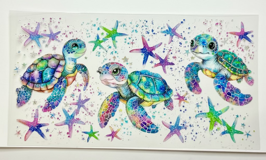 Sea Turtles Tumbler Wrap #107