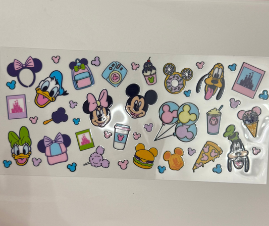 Mickey & friends Tumbler Wrap #327