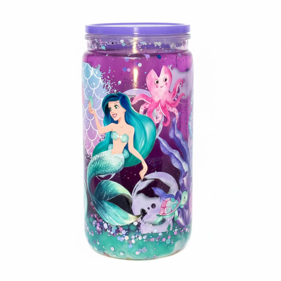 Mermaid 16 oz triple lava / Ready To Ship #20