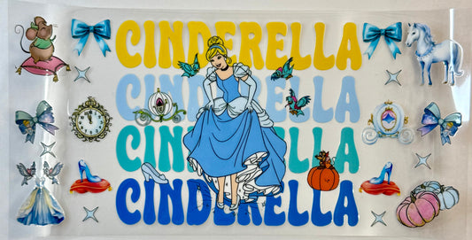 Cinderella Tumbler Wrap #204