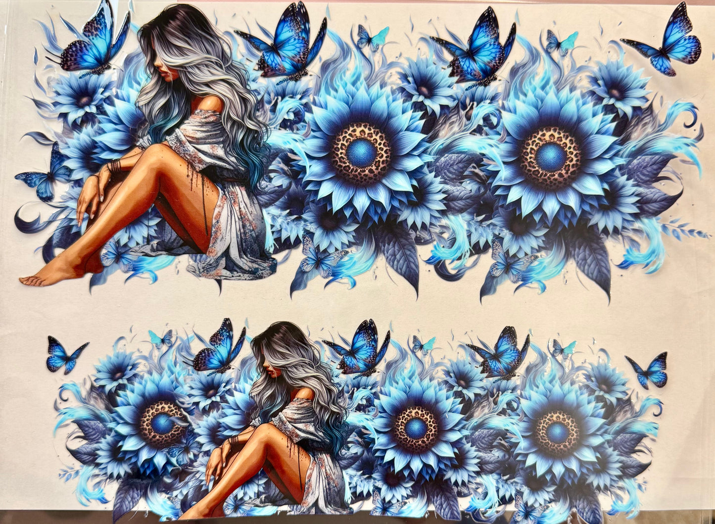 Floral Tumbler Wrap #159