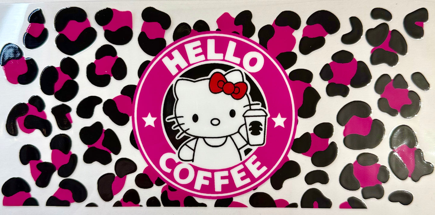 HK Hello Coffee Tumbler Wrap #131