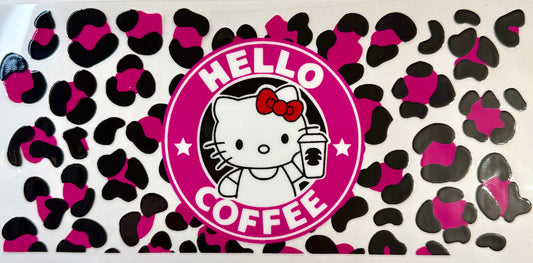 HK Hello Coffee Tumbler Wrap #131