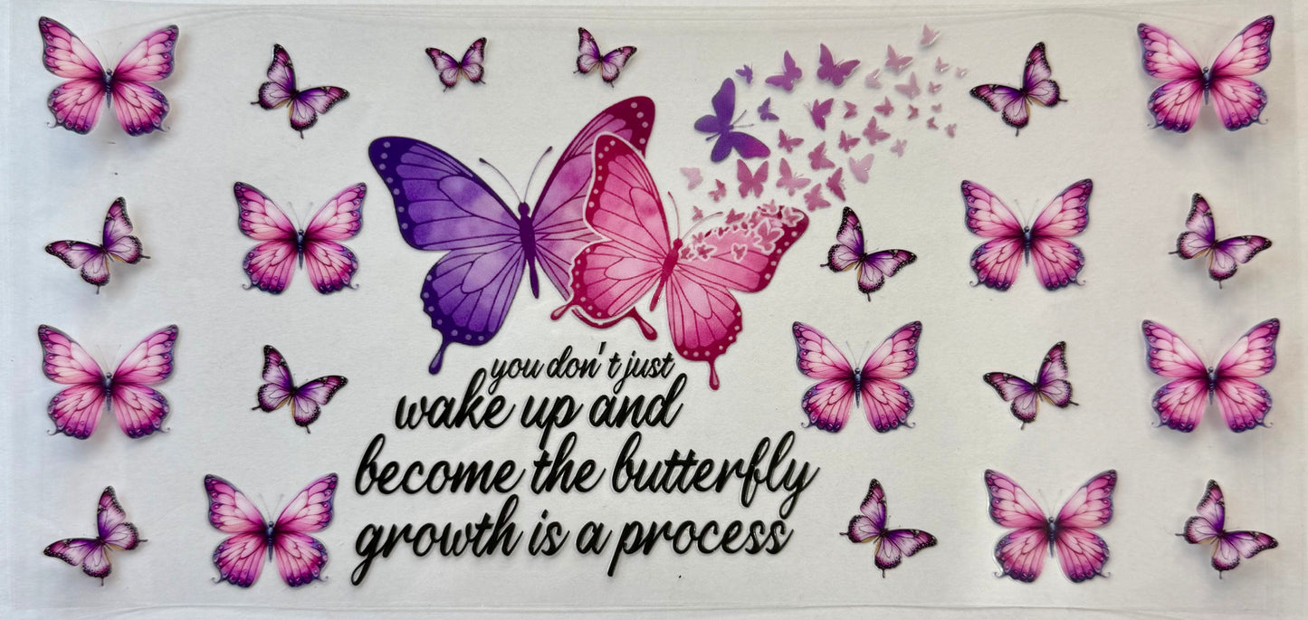 Butterflies Tumbler Wrap #143