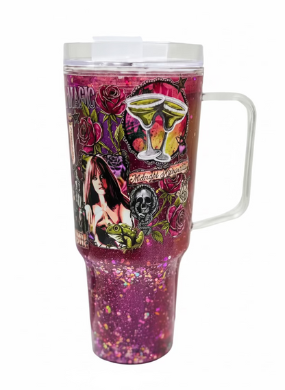 Magic 30 oz. Snow Globe with handle / Ready To Ship