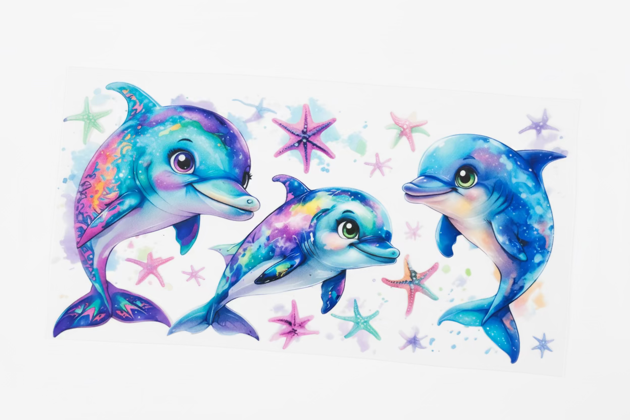 Dolphin Tumbler Wrap #337