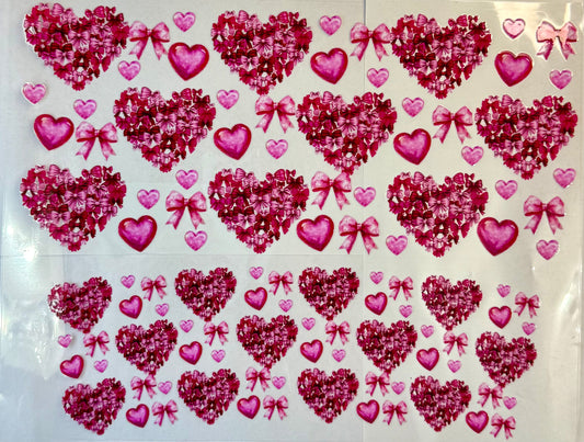 Heart 40 oz Tumbler Wrap #187