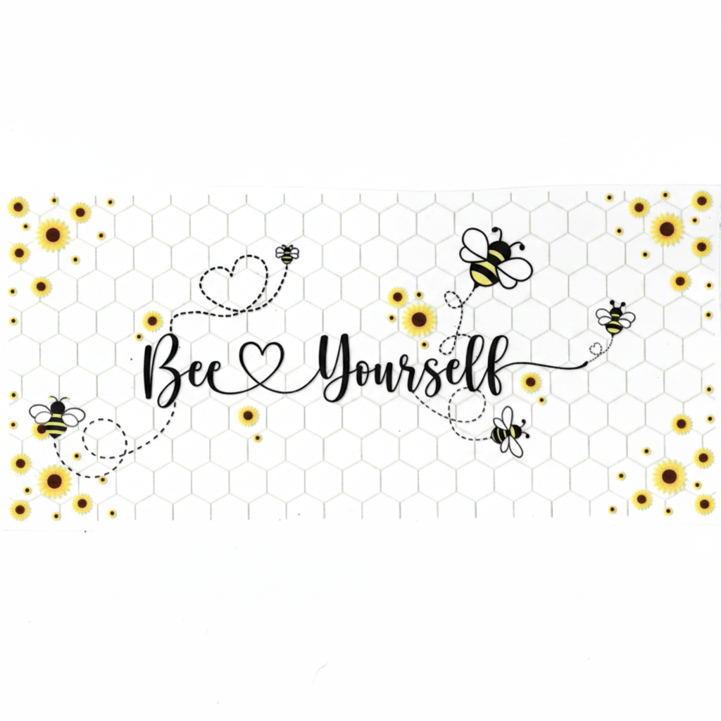 Bee Yourself Tumbler Wrap #390
