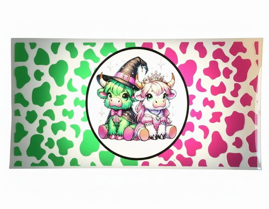 Wicked highland cow Tumbler Wrap #92