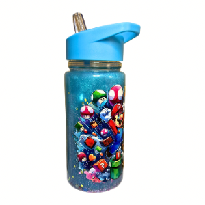 Super Mario kids water bottle 10 oz / Ready To Ship #9
