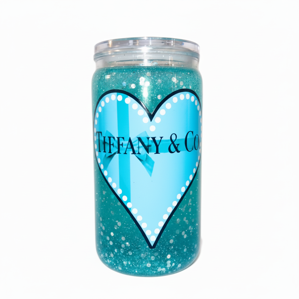 Tiffany & Co 16 oz Snow Globe Tumbler / Ready To Ship #14