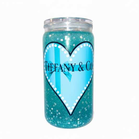 Tiffany & Co 16 oz Snow Globe Tumbler / Ready To Ship #14