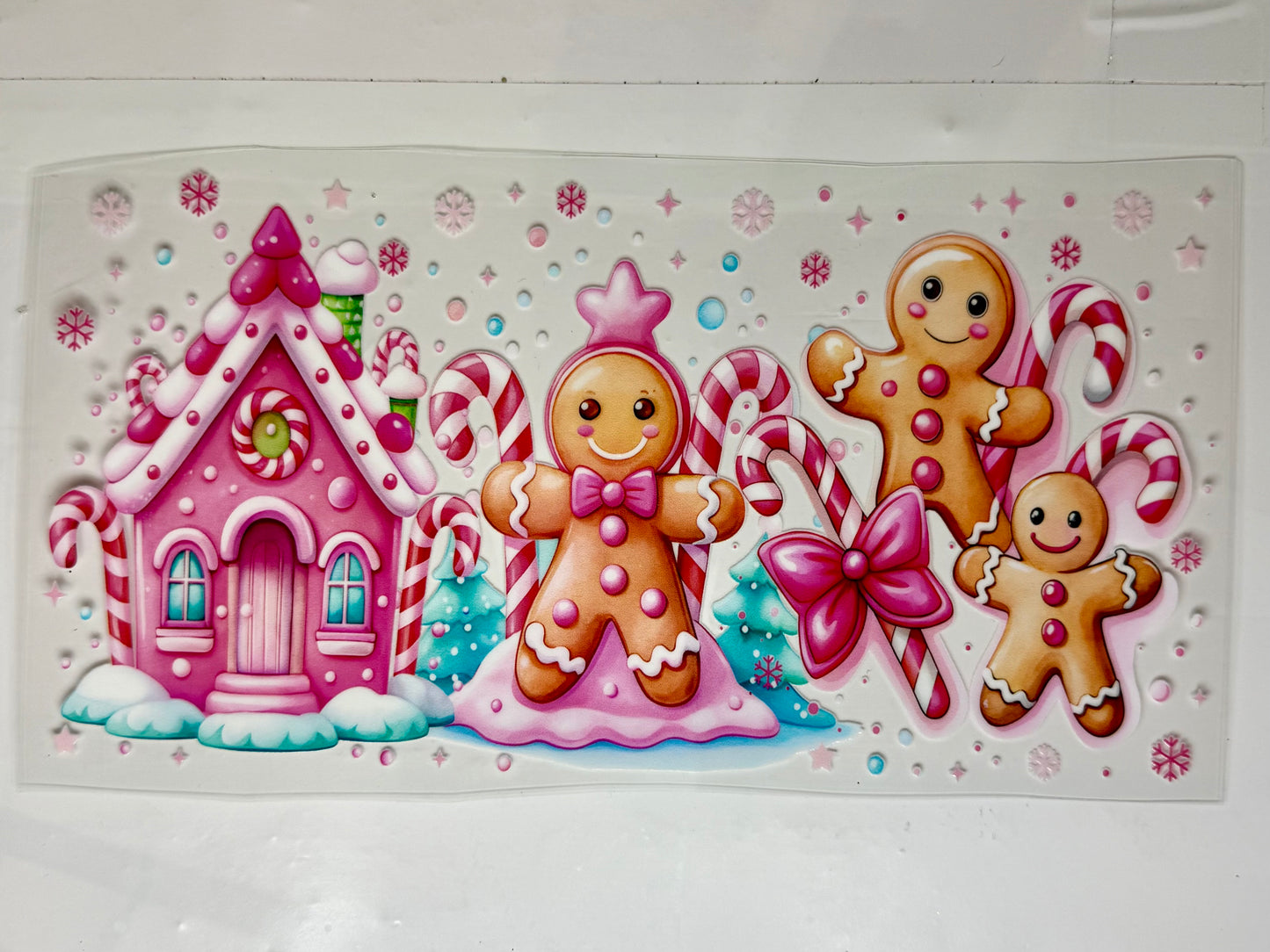 Gingerbread house Tumbler Wrap #105
