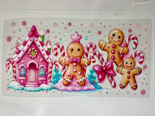 Gingerbread house Tumbler Wrap #105
