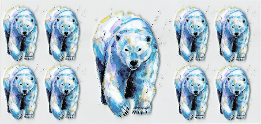 Polar Bear Tumbler Wrap #592
