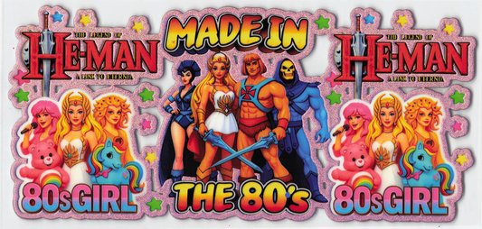 Made in the 80's Tumbler Wrap #605