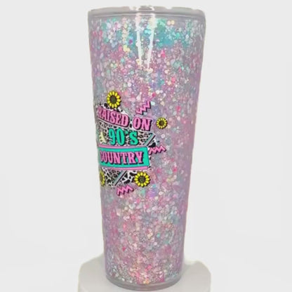 24 oz. Snow Globe Tumbler