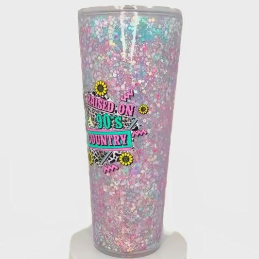 24 oz. Snow Globe Tumbler
