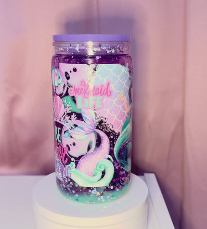 Mermaid 16 oz triple lava / Ready To Ship #20